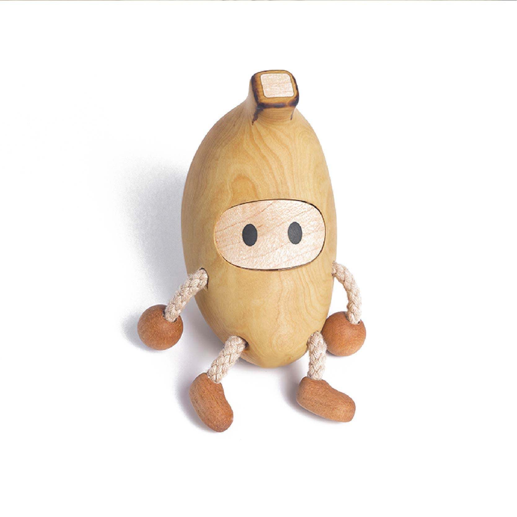 Peel-Off Banana Plush Stuffed Toy - Kid Stuffed Fruit Toy