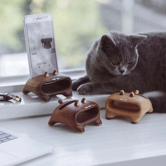 Chatter Cat - Phone Stand and Sound Amplifier natutopia