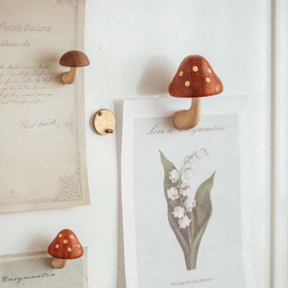 Mushroom & Shiitake - Fridge Magnets natutopia