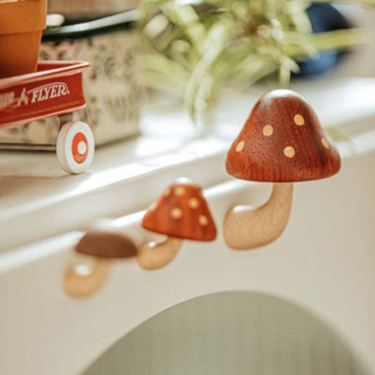 Mushroom & Shiitake - Fridge Magnets natutopia